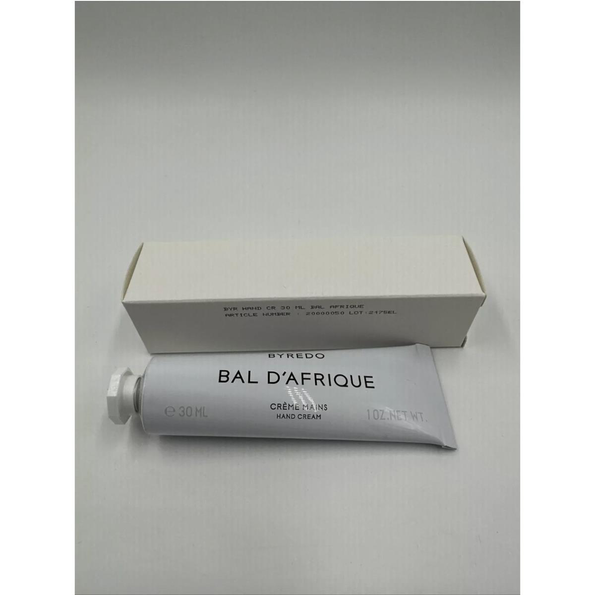 Byredo Bal D Afrique 1oz Hand Cream No Damage