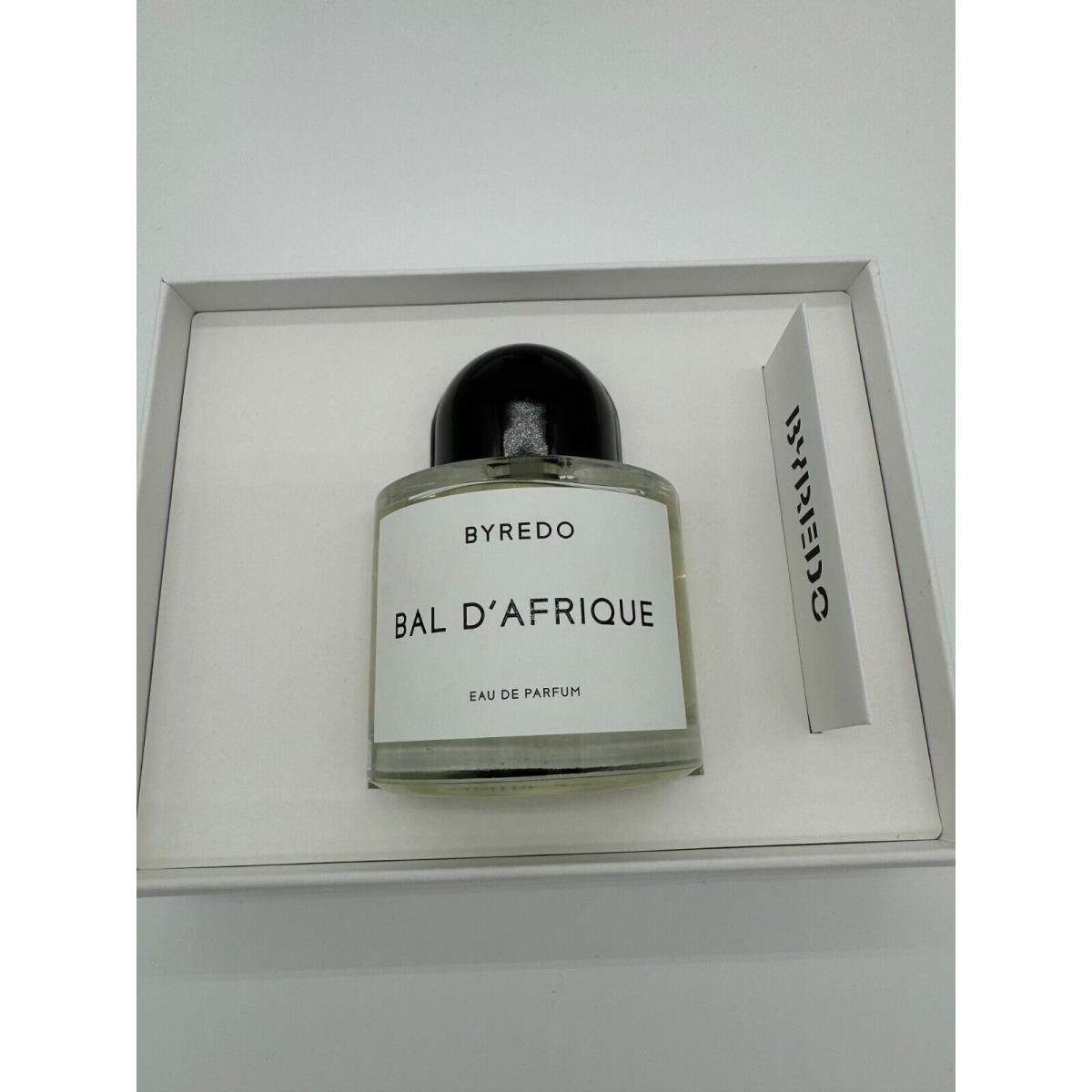 Byredo Bal D`afrique Eau de Parfum Spray 3.3oz / 100mL Unsealed Box