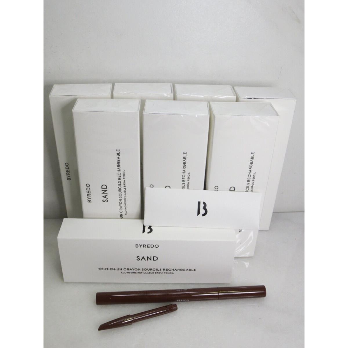 Byredo All IN One Refillable Brow Pencil Sand 01 Lot OF 8 Boxed