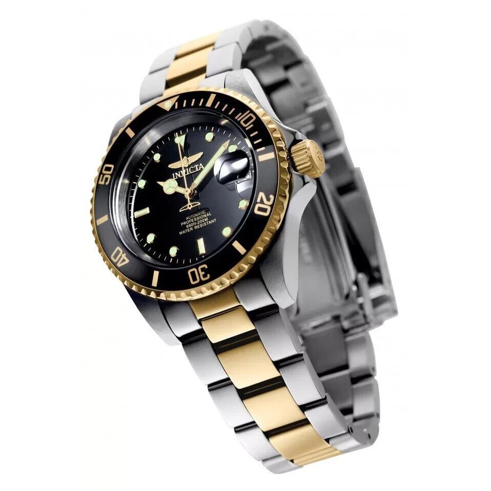 Invicta Pro Diver Coin-edge Automatic Men`s Watch - 40mm Steel Gold 8927OB