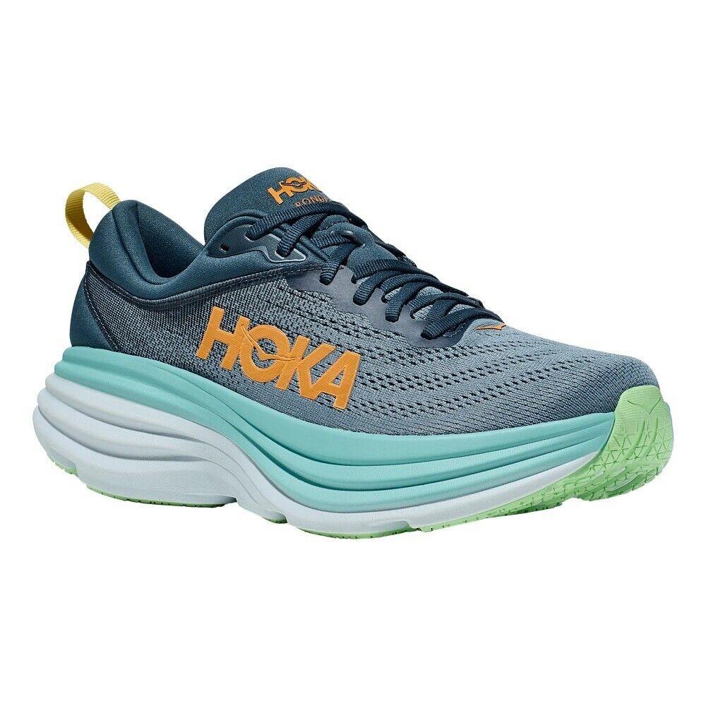 Men`s Hoka Bondi 8 Real Teal Shadow Various Sizes