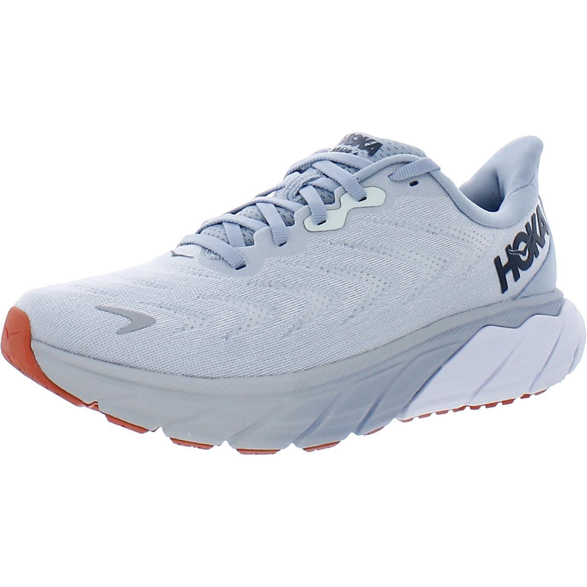 Hoka One One Womens Arahi 6 Breathable Workout Running Shoes Sneakers Bhfo 8774 Plein Air/Blue Fog