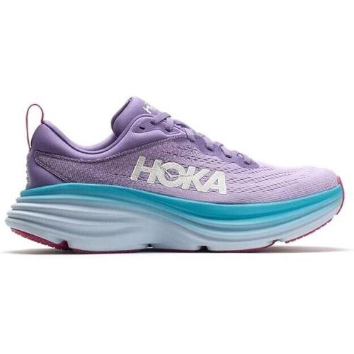 Hoka One One Bondi 8 1127952-CVPL Sneakers Women`s 6 Violet Running Shoes ZPP62