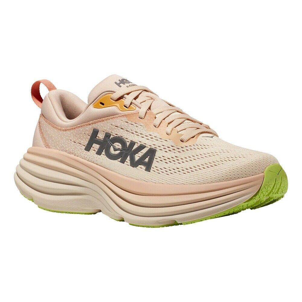 Women`s Hoka Bondi 8 Cream Vanilla Various Sizes