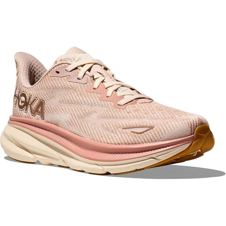 Women`s Hoka Clifton 9 Sandstone Cream Various Sizes