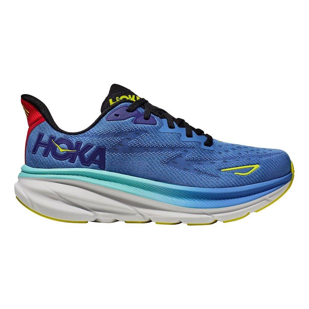 Men`s Hoka Clifton 9 Virtual Blue Cerise Various Sizes