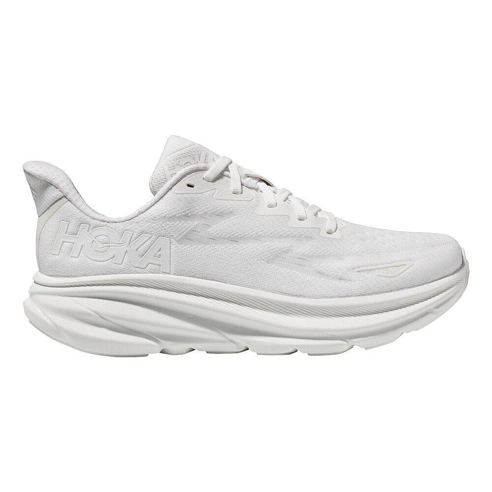 Men`s Hoka Clifton 9 White White Various Sizes