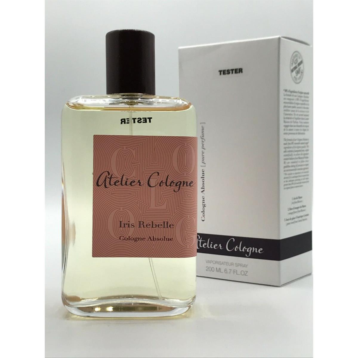 Atelier Iris Rebelle Pure Perfume 6.7 oz / 200 ml Spy Testrsticker