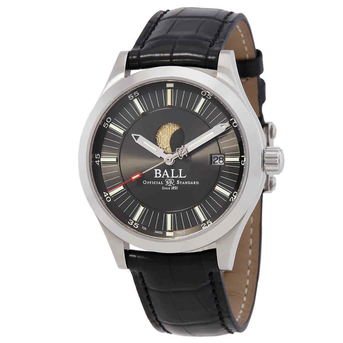 Ball Engineer II Moon Phase Automatic Grey Dial Men`s Watch NM2282C-LLJ-GY