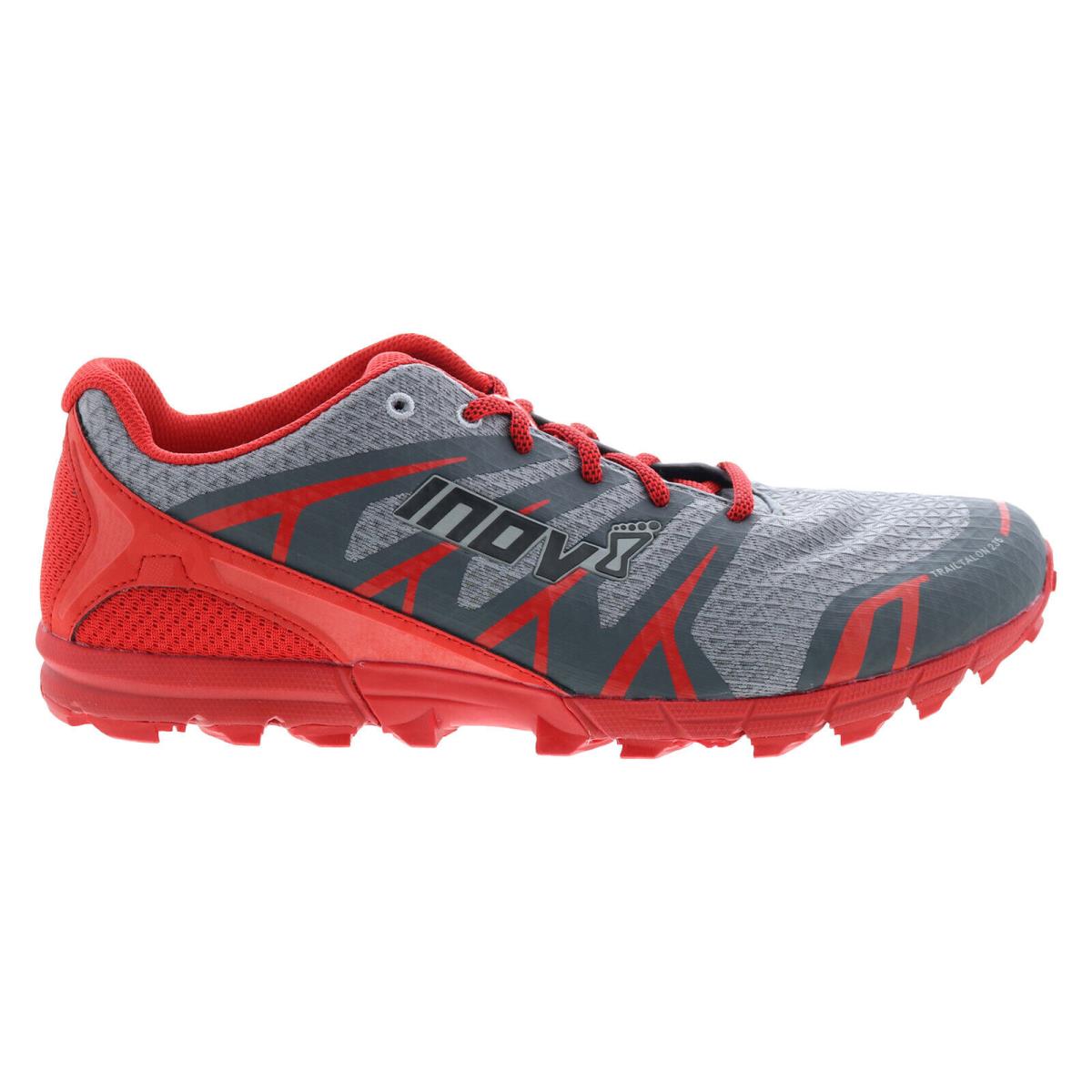 Inov-8 Trailtalon 235 000714-GYRD Mens Gray Synthetic Athletic Hiking Shoes