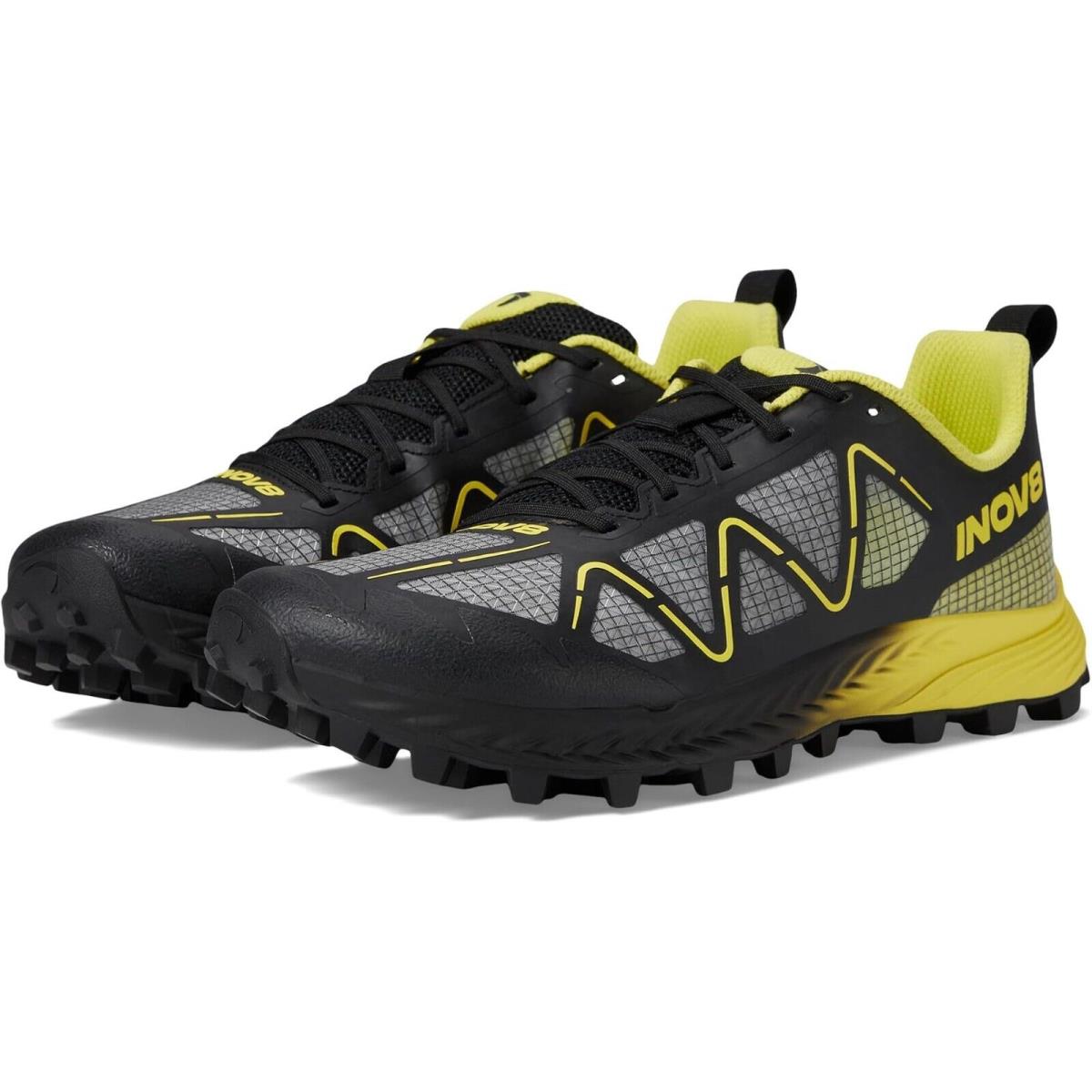 inov-8 Z7848 Mens Black/yellow Mudtalon Speed Running Shoes Size 11 M