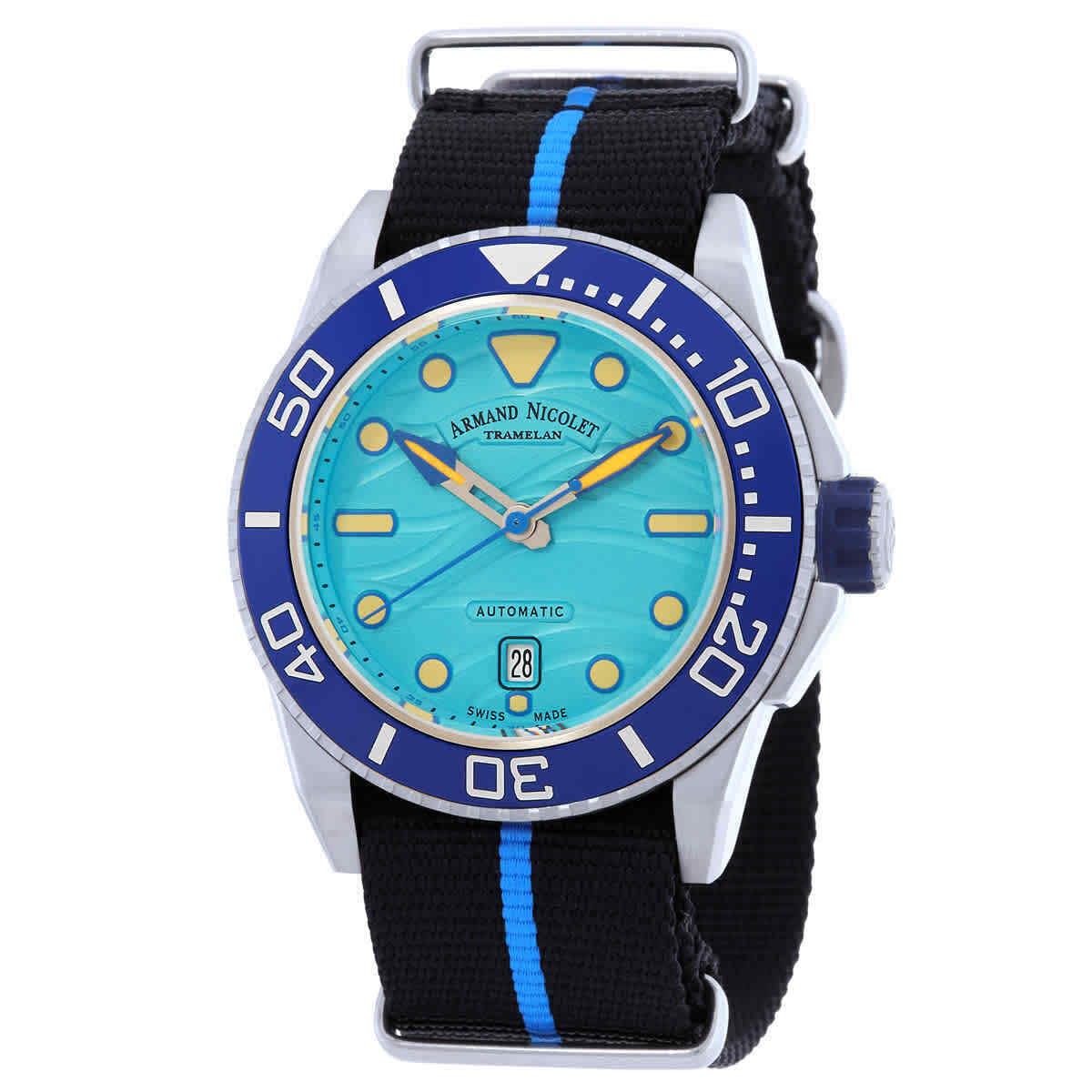 Armand Nicolet Jsh Automatic Men`s Watch A480PGU-TF-BN24480AANU