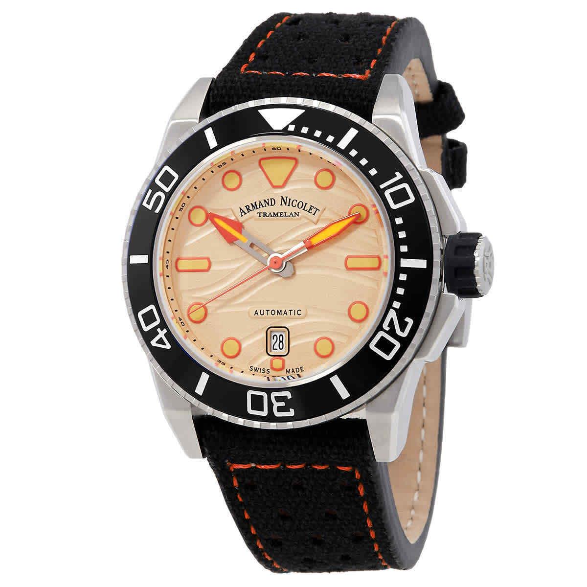 Armand Nicolet Jsh Automatic Men`s Watch A480PGN-KO-P0668NO8