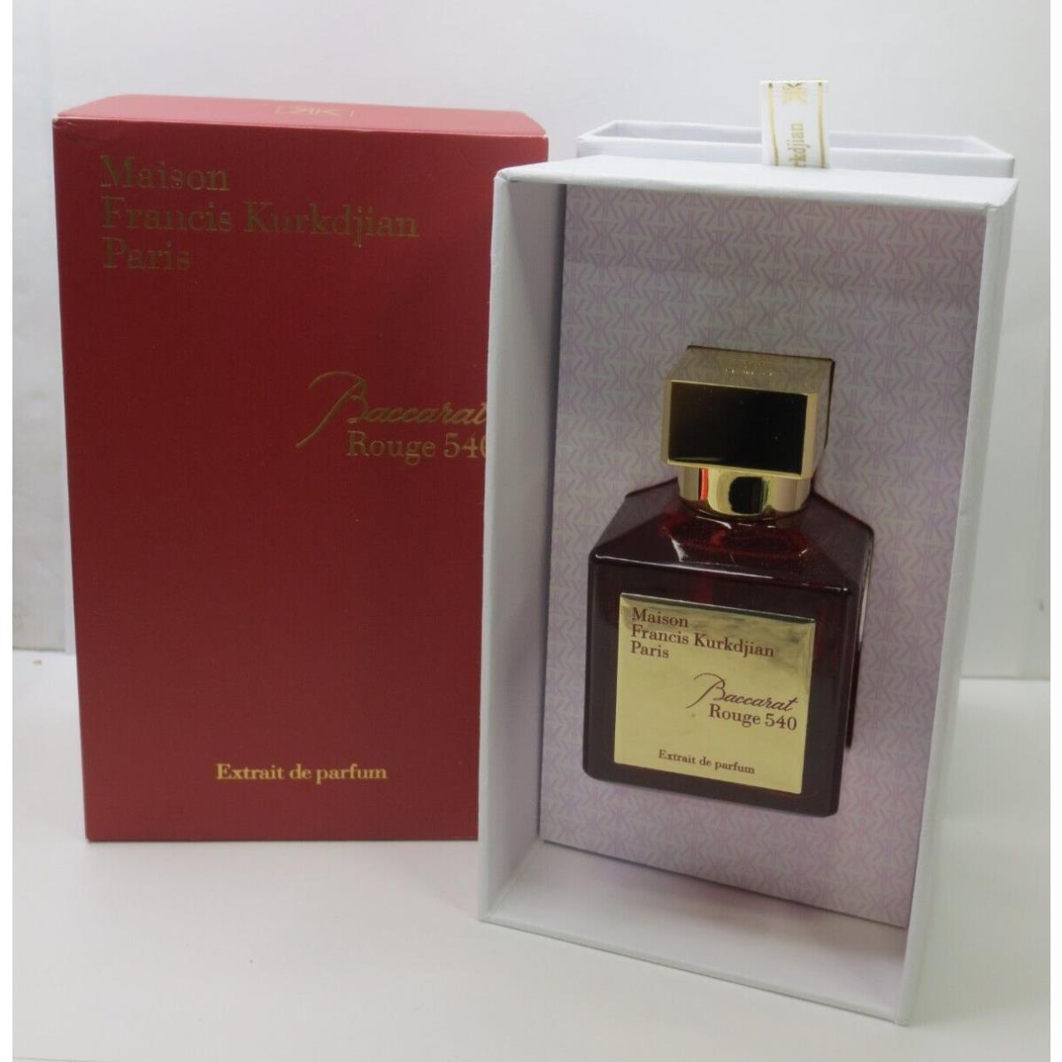 Maison Francis Kurkdjian Baccarat Rouge 540 Extrait DE Parfum 2.4 OZ Boxed