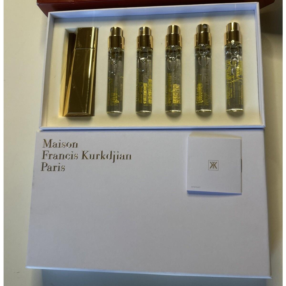 Maison Francis Kurkdjian Mfk Baccarat Rouge 540 Extrait de Parfum Travel Set 5 x 11 ml Coffret de Voyage