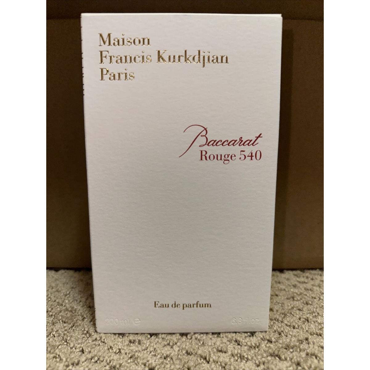 Maison Francis Kurkdjian Baccarat Rouge 540 Eau De Parfum 6.8 oz - Unsealed