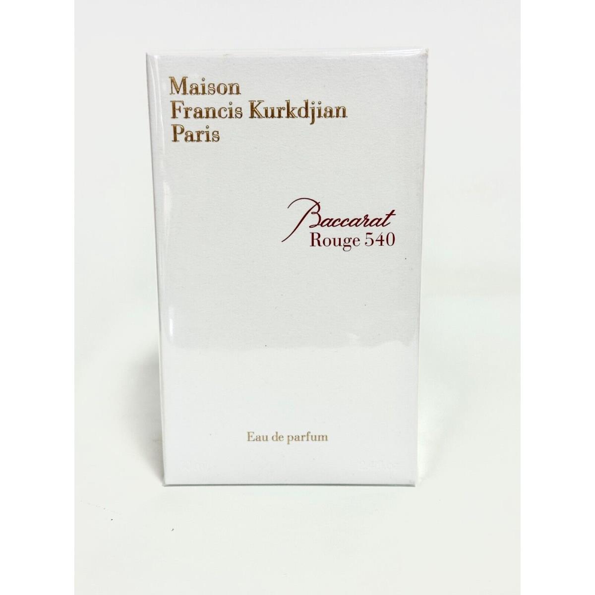 Maison Francis Kurkdjian Paris Baccarat Rouge 540 2.4 Edp