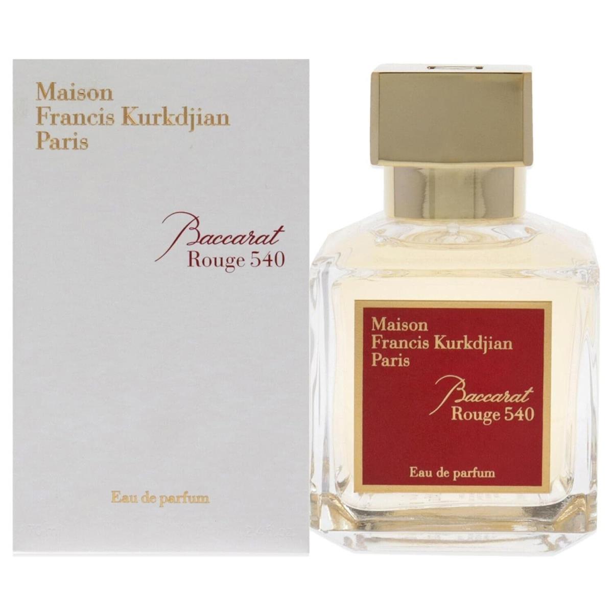 Maison Francis Kurkdjian Baccarat Rouge 540 70ml / 2.4 oz Edp Fast