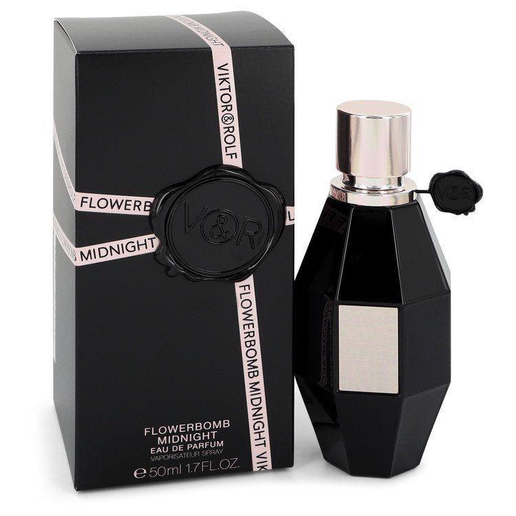 Flowerbomb Midnight For Women by Viktor Rolf Edp 1.7 oz