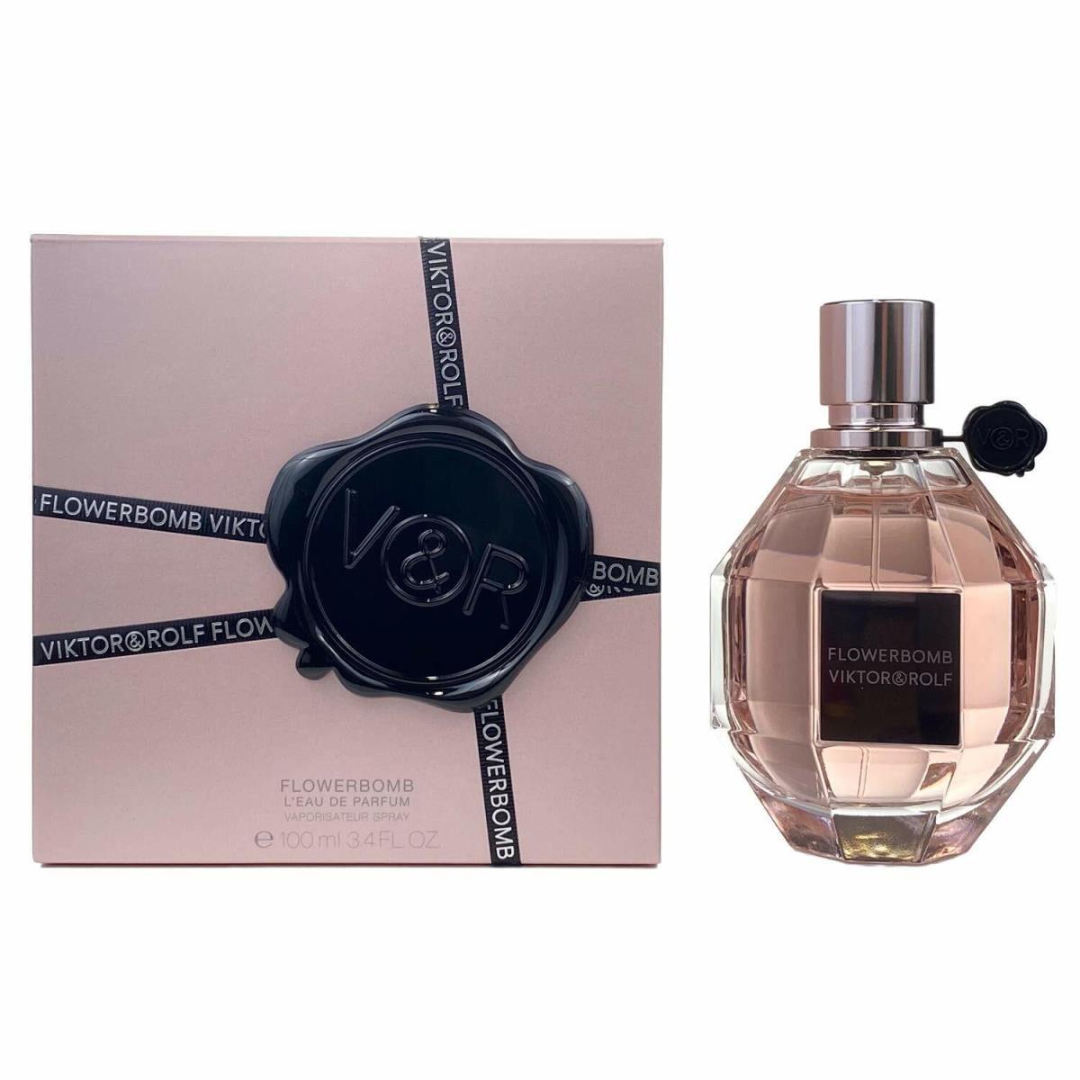 Flowerbomb BY Viktor Rolf For Women - 3.4 OZ/100 ML L`eau DE Parfum Spray