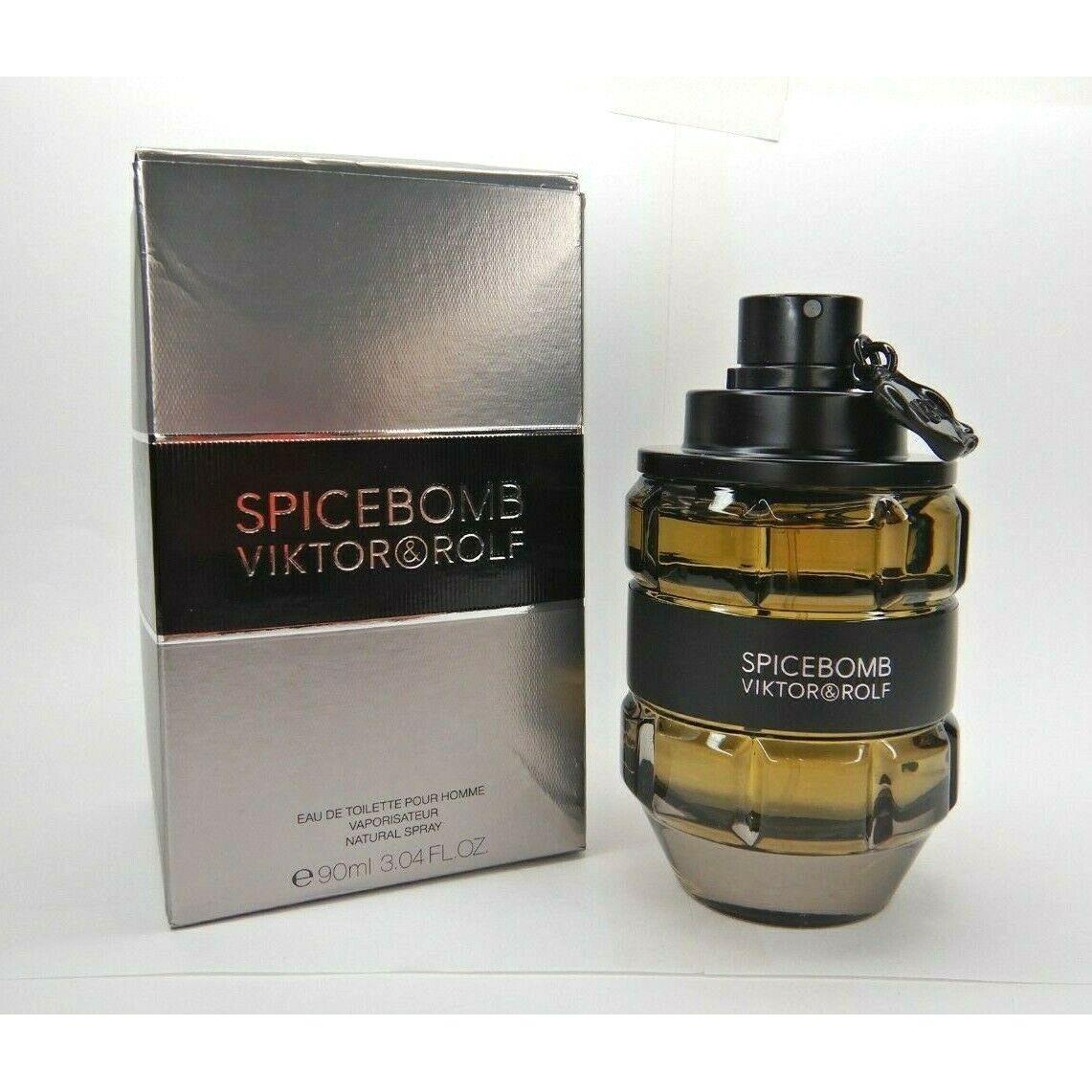 Viktor Rolf Spicebomb Eau de Toilette 3.04oz - 90ml Edt 2018 Formula