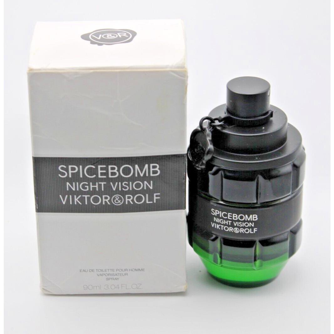 Viktor Rolf Spicebomb Night Vision Men s Eau de Toilette Edt 3.04 OZ 90 ml