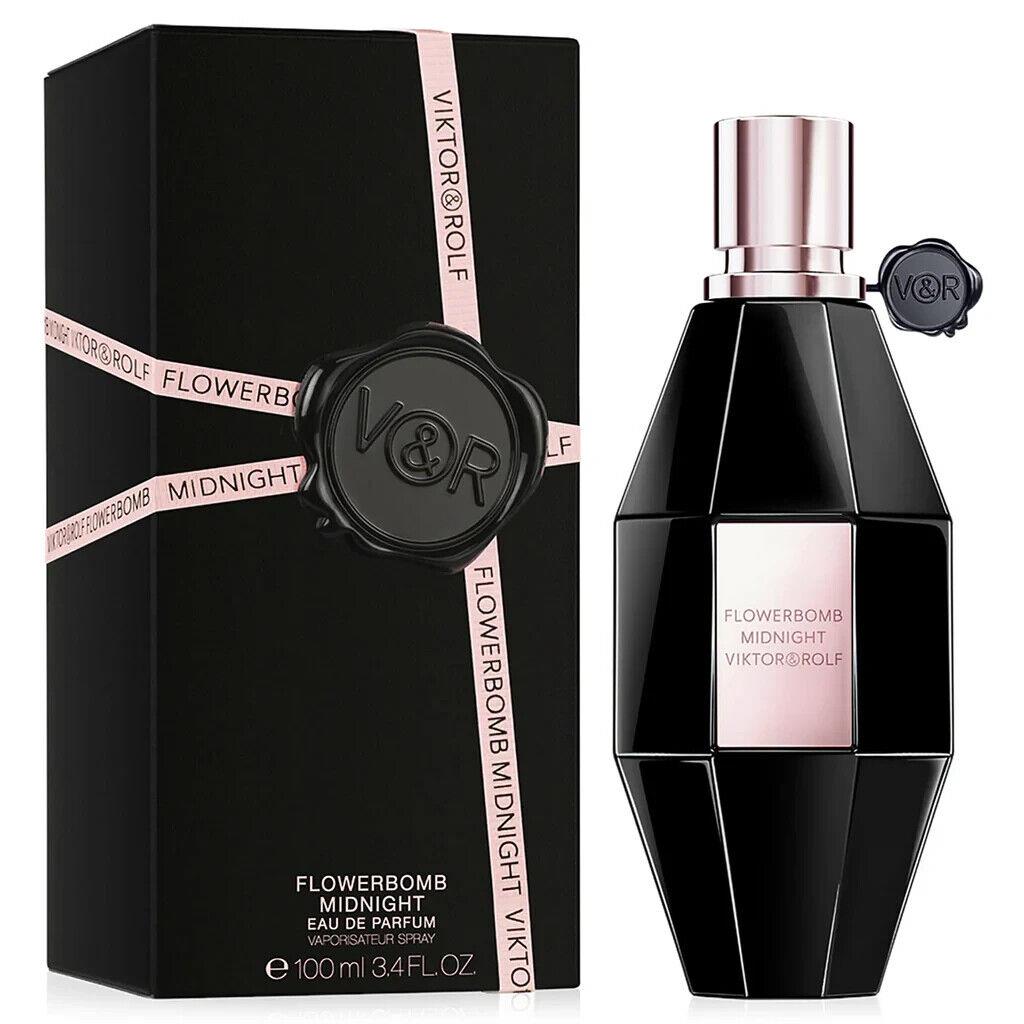 Viktor Rolf Flower Bomb Midnight Women Edp 3.4 FL OZ / 100ML Spray