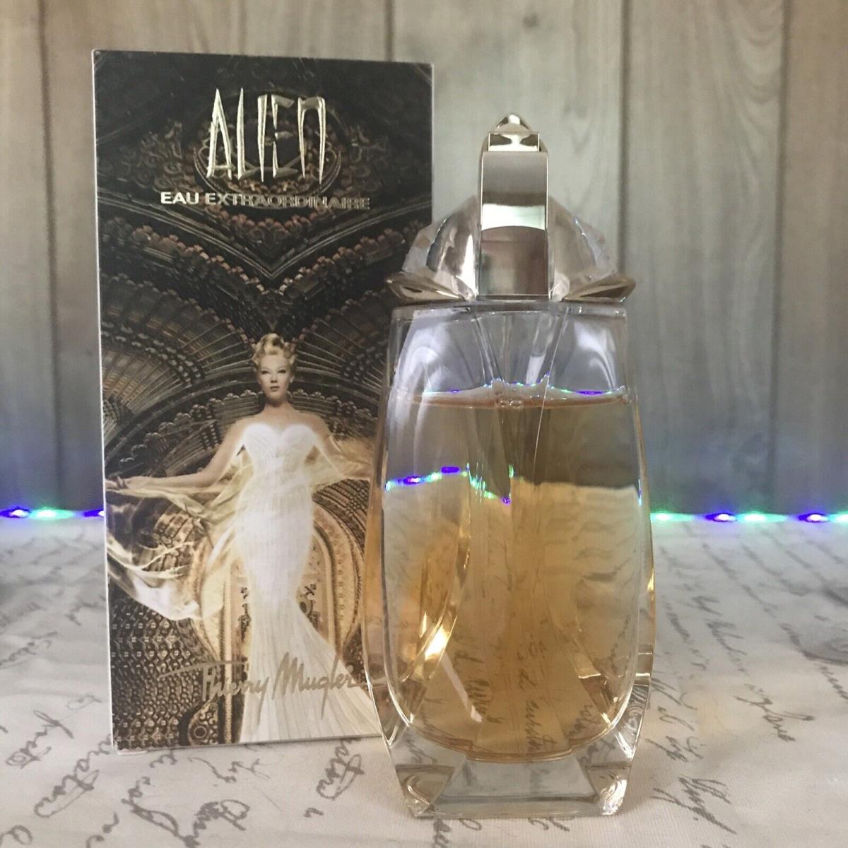 Alien Eau Extraordinaire Thierry Mugler Edt 3.0 Oz. Please Read Details