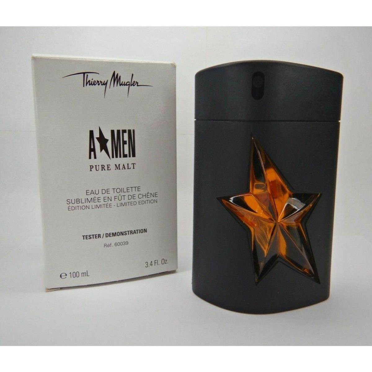 Thierry Mugler A Men Pure Malt Eau de Toilette 3.4oz - 100ml Edt Amen Rare 2012