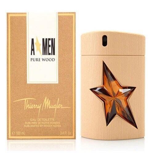 Men A Men Pure Wood by Thierry Mugler 3.4 OZ/100 ML Eau De Toilette