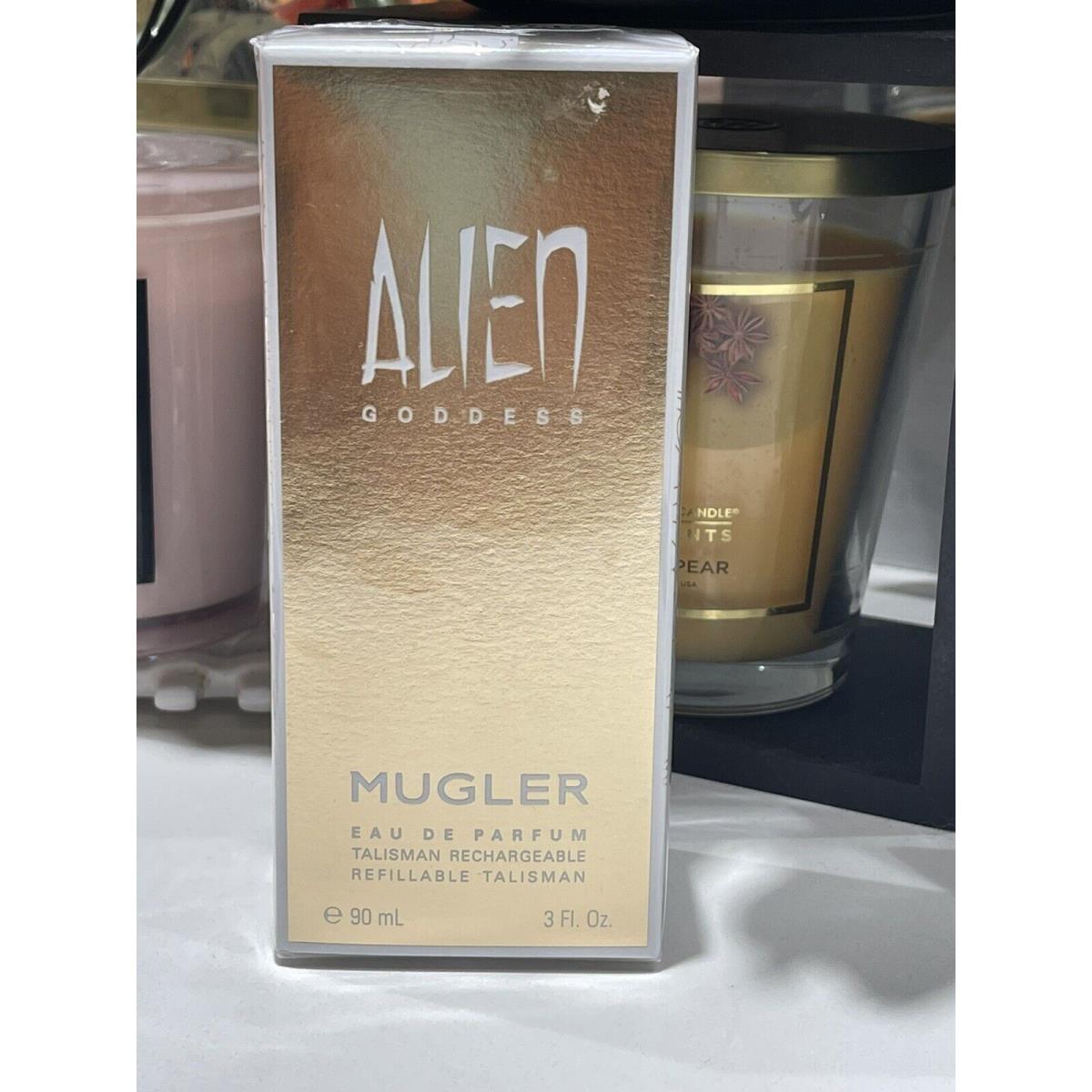 Alien Goddess -mugler Eau De Parfum /90 ml -3 fl . Wrapped Retail Box