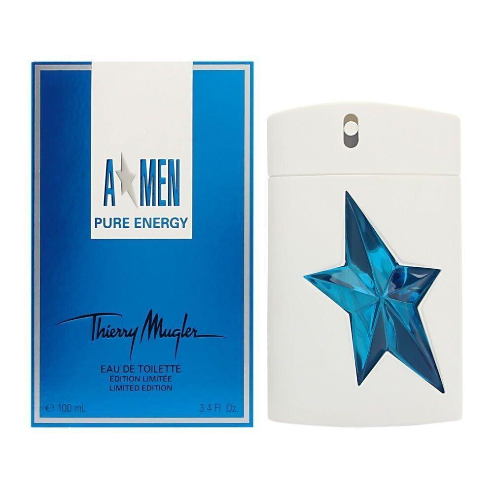 A Men Pure Energy Lit Edt by Thierry Mugler by Men Edt 3.4FLOZ / 100ML Spray