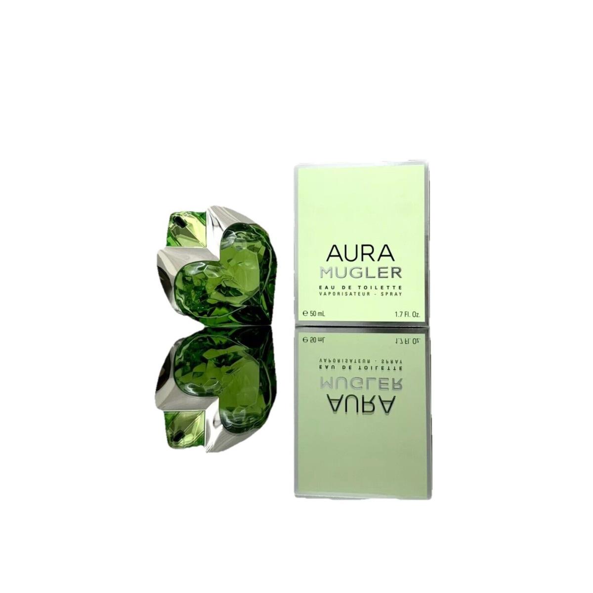 Aura Mugler by Thierry Mugler For Women 1.7oz-50ml Edt Spray New- BA14