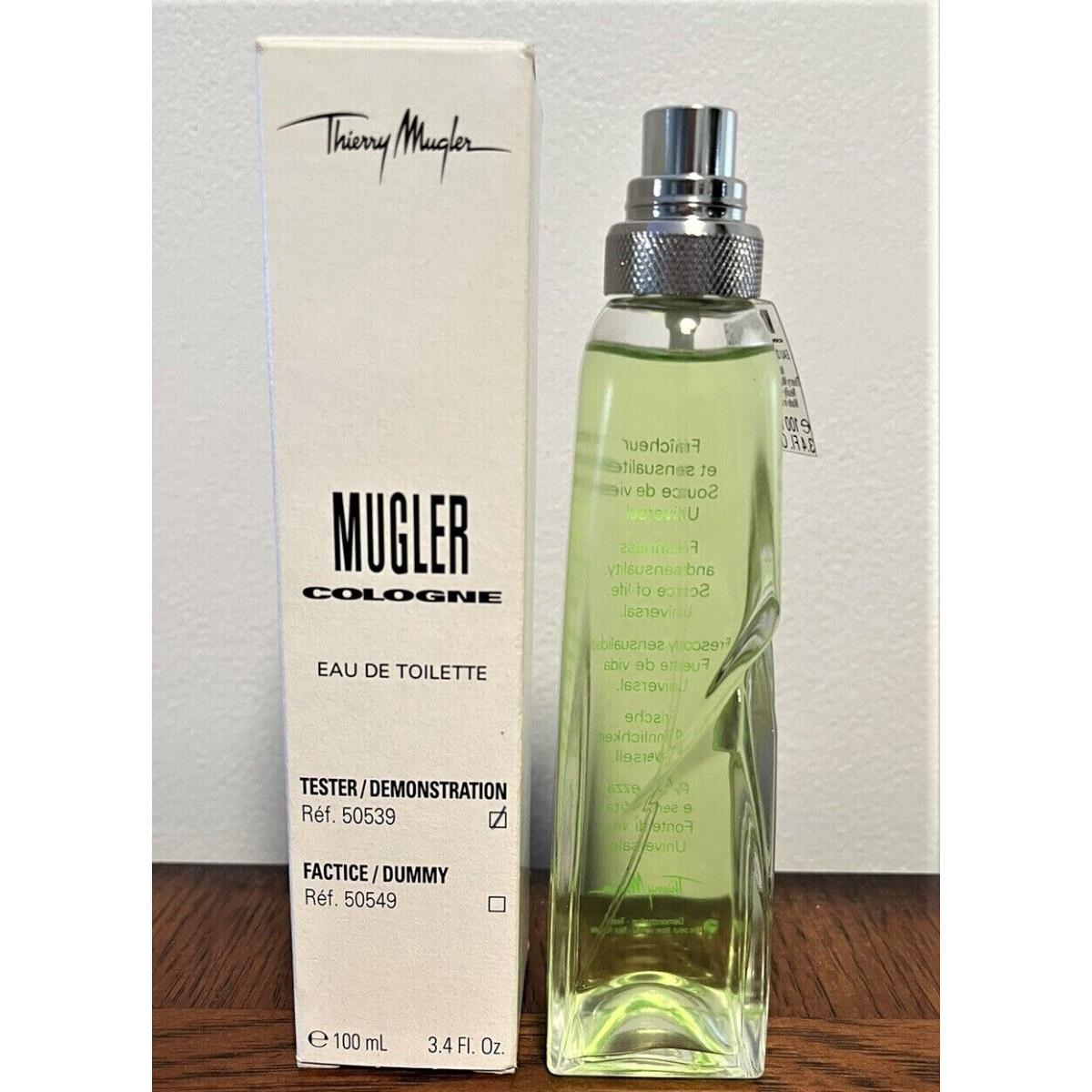 Mugler Cologne by Thierry Mugler. Eau de Toilette 3.4 oz.100ml Formula