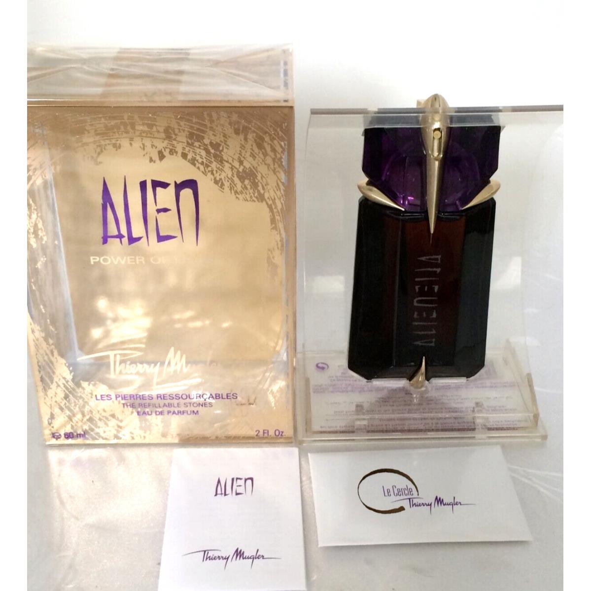 Alien Thierry Mugler Perfume Women Power Of Gold Refillabl Stone 2 oz Edp Spray