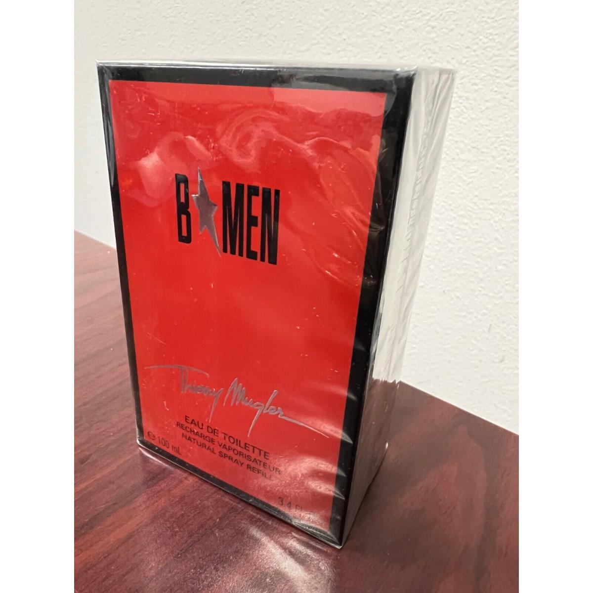 B Men by Thierry Mugler 3.4 FL oz / 100 ML Eau De Toilette Spray Refill