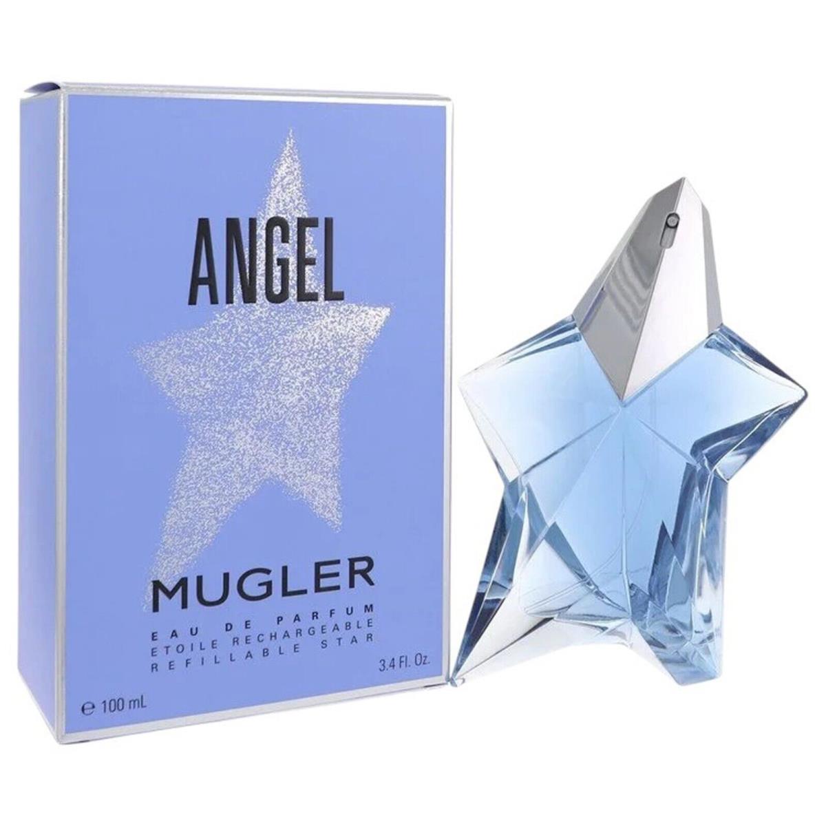 Angel Perfume by Thierry Mugler 3.4 oz Edp Spray Refillable Star For Women