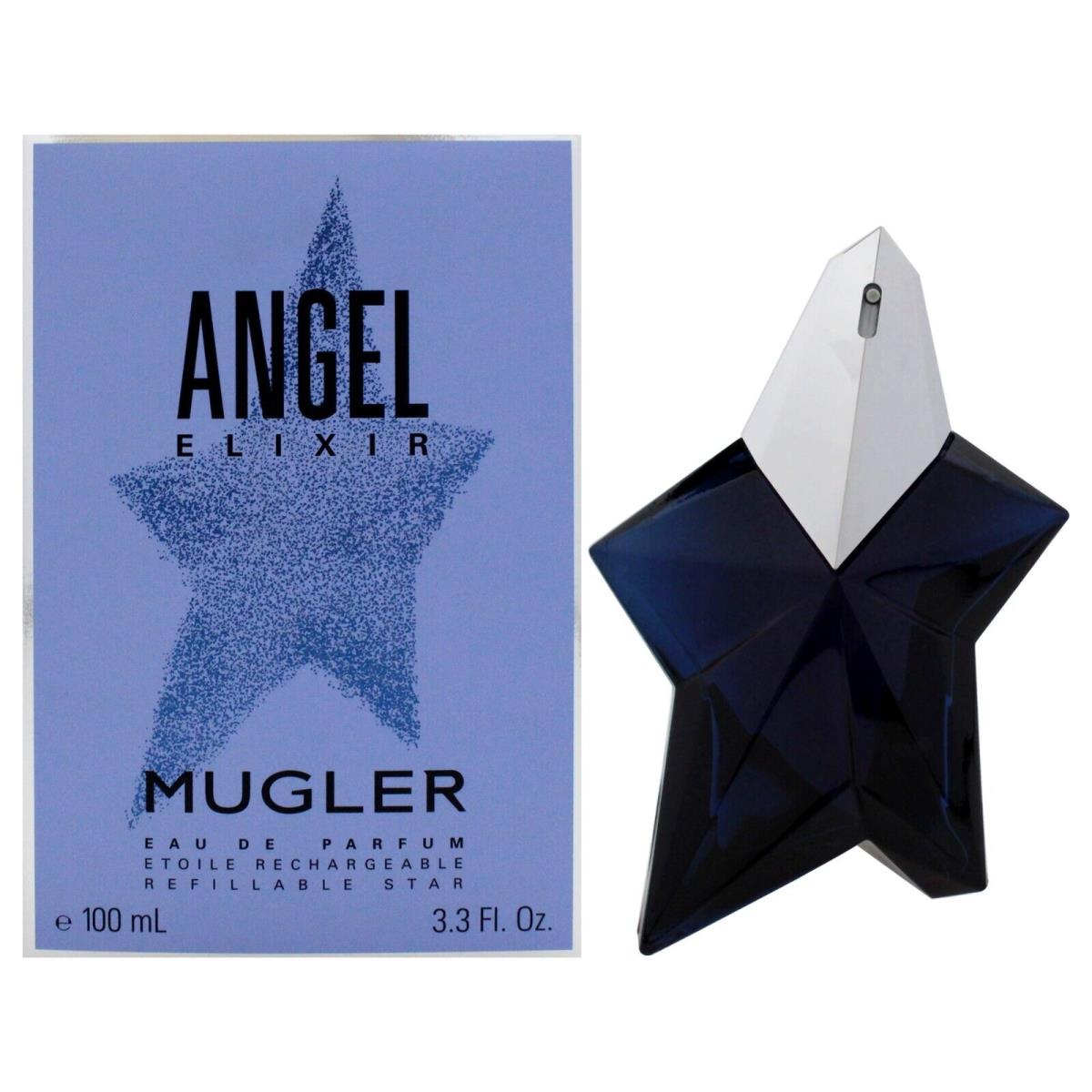 Thierry Mugler Angel Elixir 3.3 oz Edp Spray Refillable