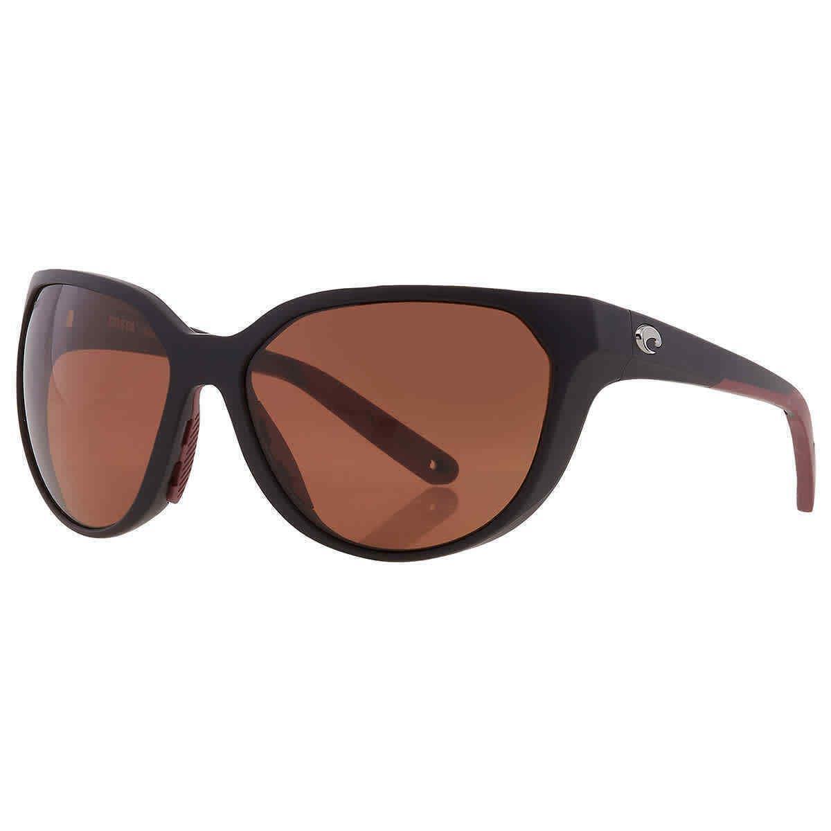 Costa Del Mar Women`s Mayfly 58mm Black Polarized Sunglasses 6S9110-911003-58