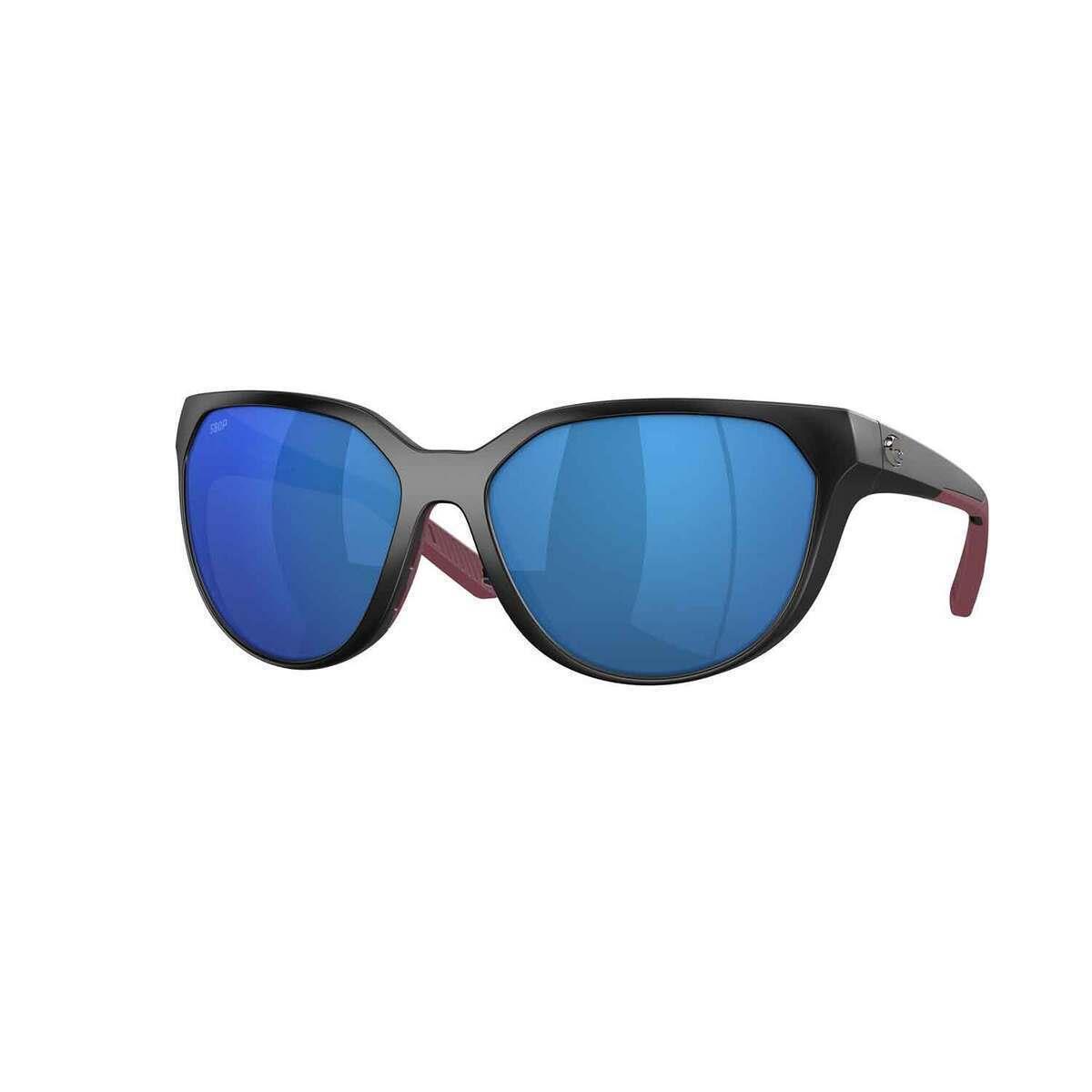 Costa Del Mar Women`s Mayfly 58mm Black Polarized Sunglasses 6S9110-911001-58