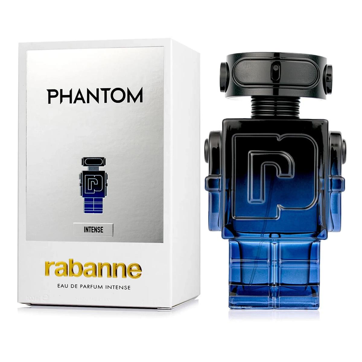 Paco Rabanne Men`s Phantom Intense Edp Spray 3.4 oz Fragrances 3349668630035