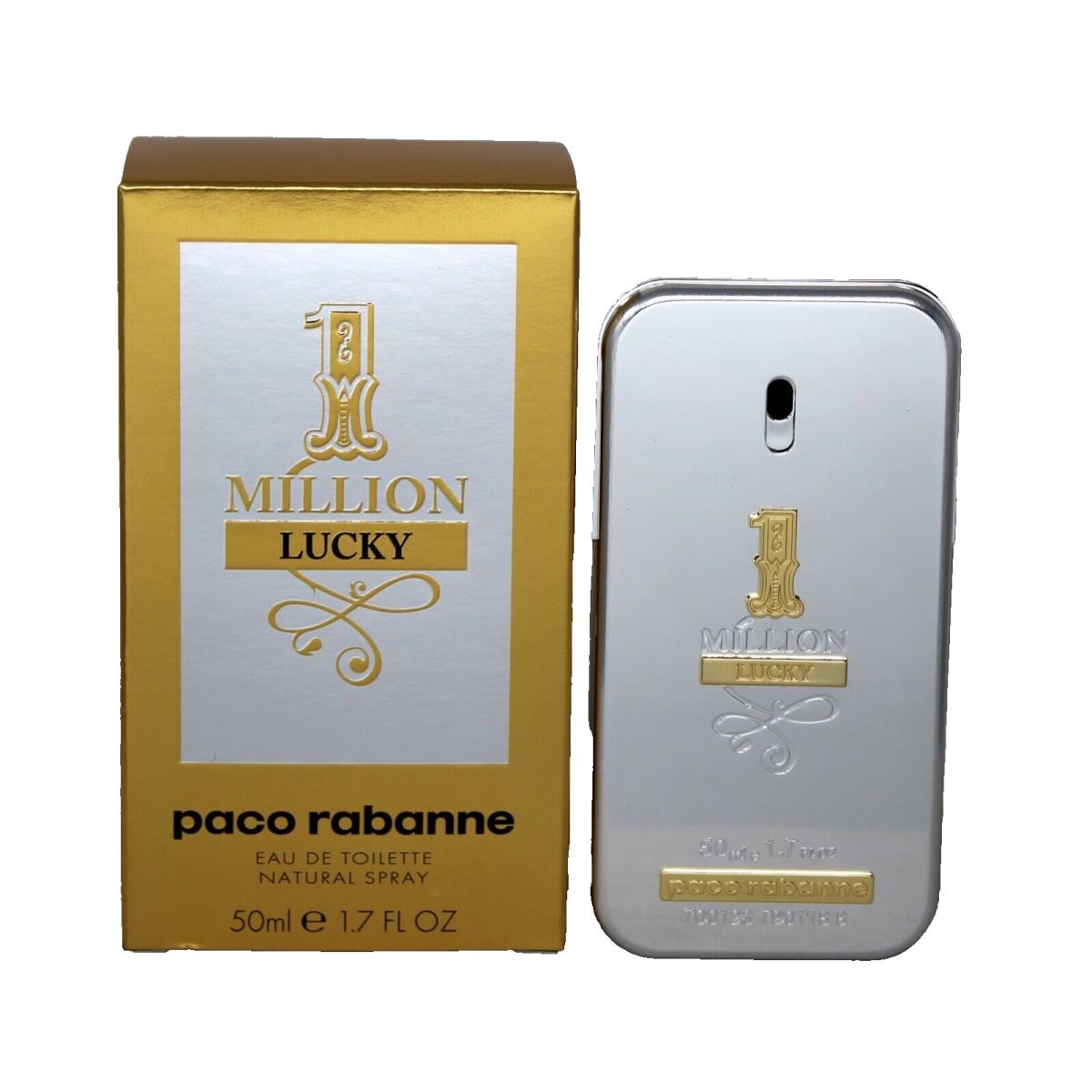 Paco Rabanne 1 Million Lucky Eau DE Toilette Natural Spray 50 ML/1.7 Fl.oz