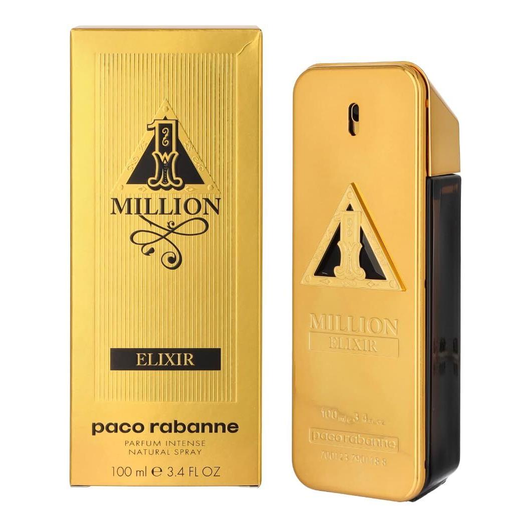 Paco Rabanne One Million Elixir For Men Parfum Intense Spray 3.4 Ounce 202