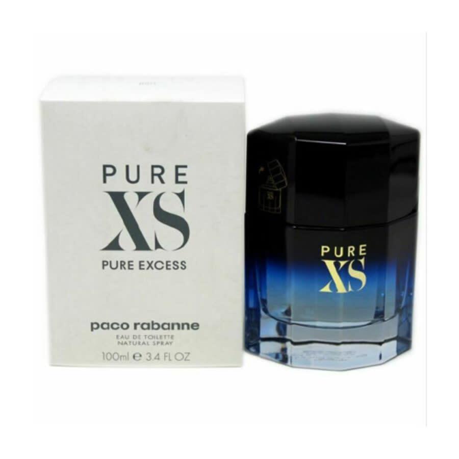 Paco Rabanne Men`s Pure XS Edt Spray 3.38 oz Tester Fragrances 3349668551163