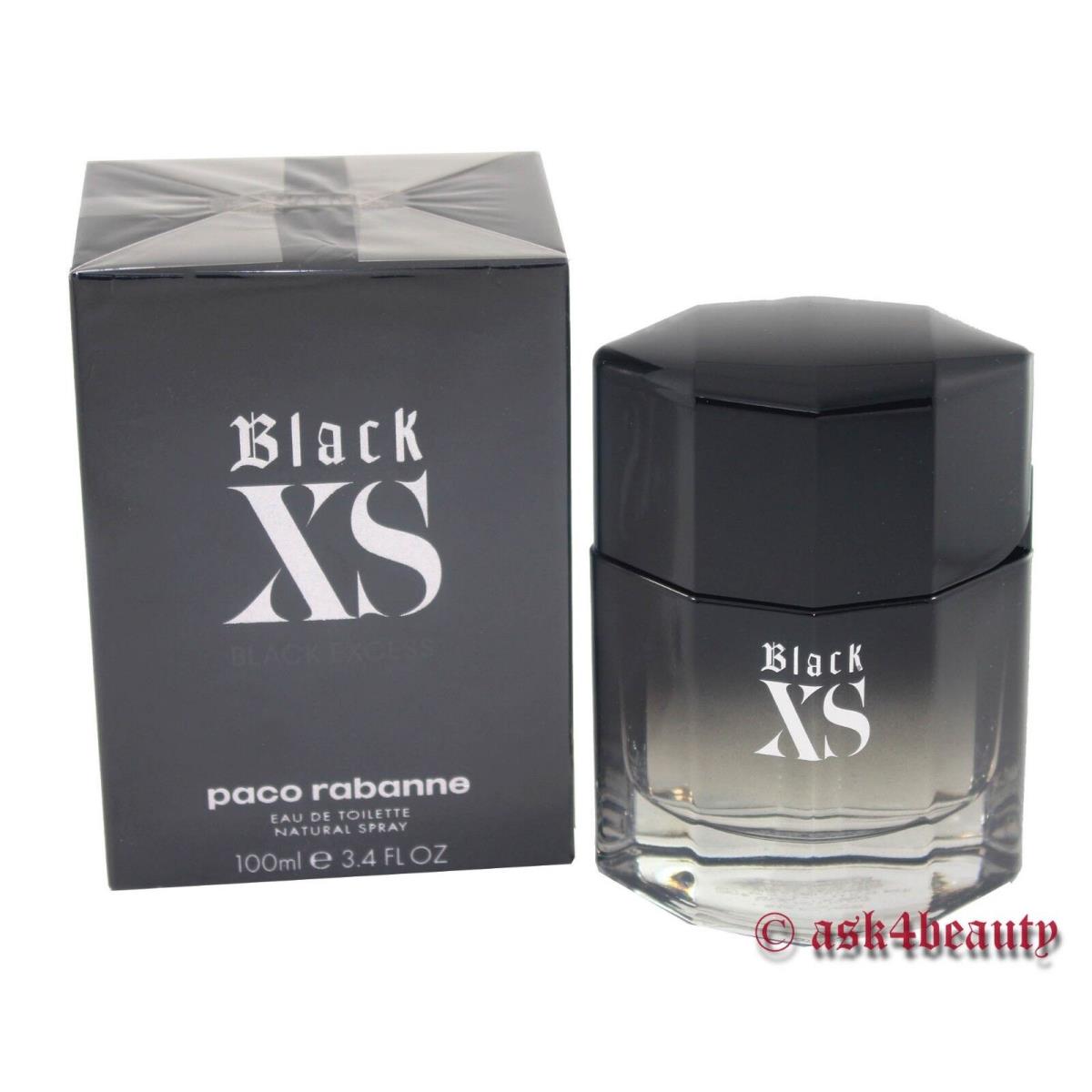 Black Xs By Paco Rabanne 3.4oz Edt Spray For Men