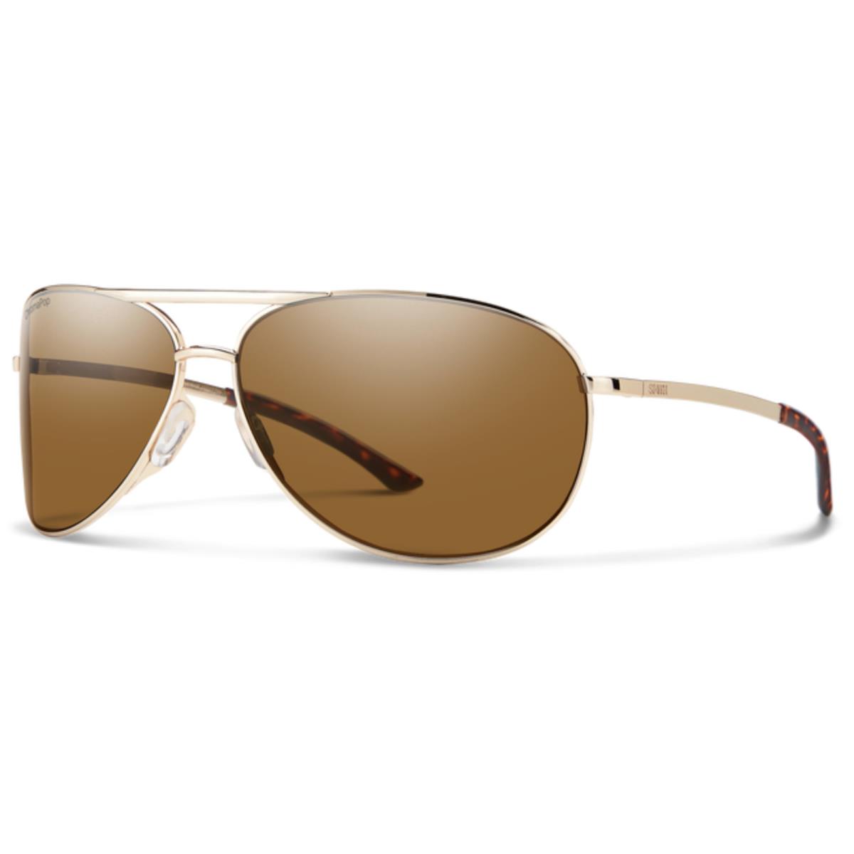 Smith Serpico 2 Sunglasses-gold-chromapop Polarized Brown Lens