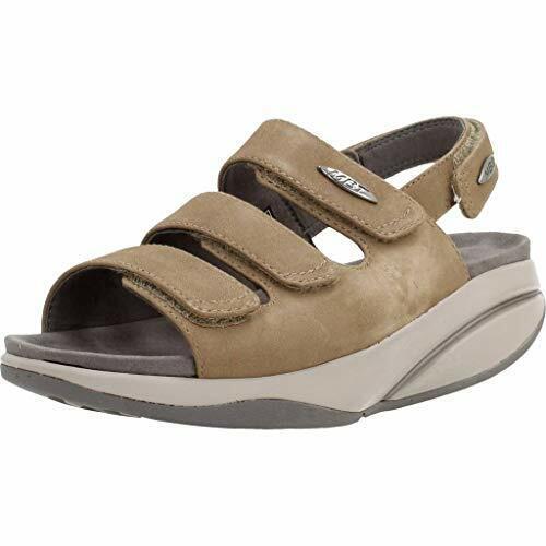 Mbt Tatuna 5 Women`s Sandal 4 Way Adjustable Hook Loop Strap 2 Colors