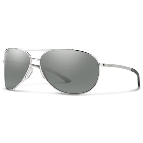 Smith Serpico 2 Sunglasses-silver-chromapop Polarized Platinum Lens