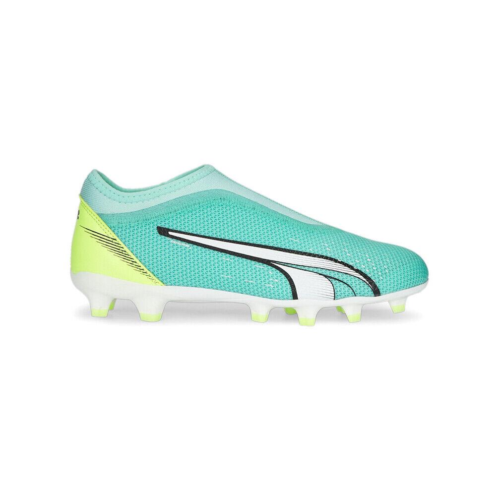 Puma Ultra Match Ll Firm Groundag Slip On Soccer Cleats Youth Boys Blue Sneakers