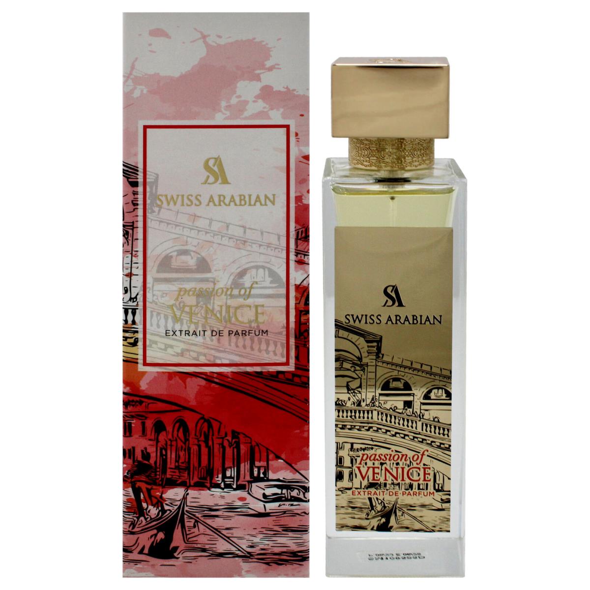 Passion of Venice by Swiss Arabian For Unisex - 3.4 oz Extrait de Parfum